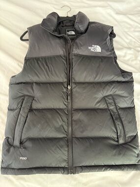 The North Face Black Puffer Vest